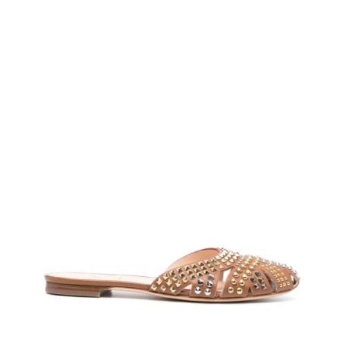 Milly Studs Skinn Mules