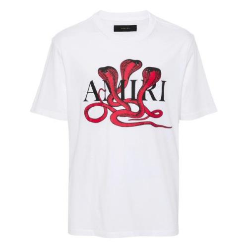 Trykt Crew Neck T-skjorter og Polos