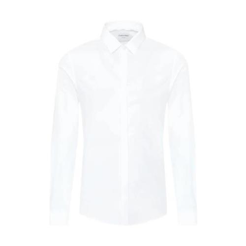 Moderne Eleganse Poplin Skjorte