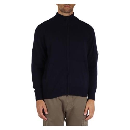 Turtleneck Zip Cardigan