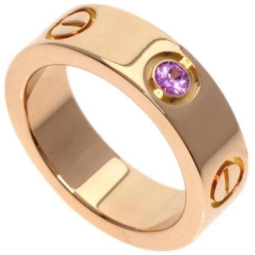 Pre-owned Rose Gold rings