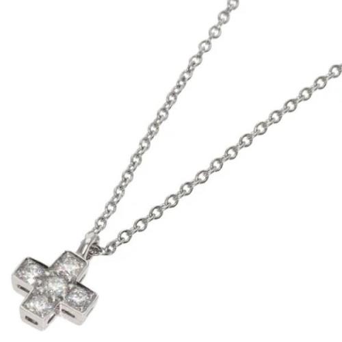 Pre-owned Platinum necklaces