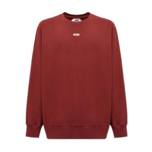 Bicolor Sweatshirt Mann Klær Syrah