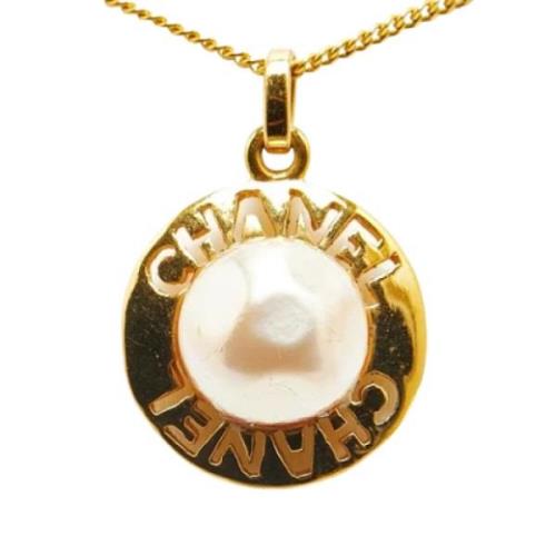 Pre-owned Fabric chanel-jewelry