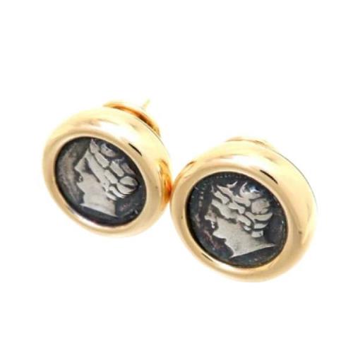 Pre-owned Yellow Gold earrings