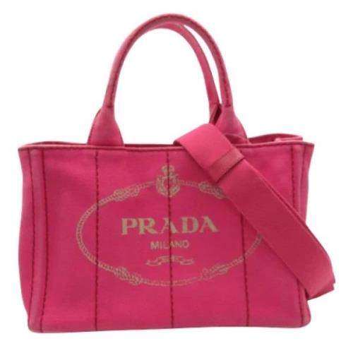 Pre-owned Canvas prada-bags