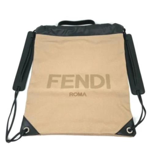 Pre-owned Canvas fendi-bags