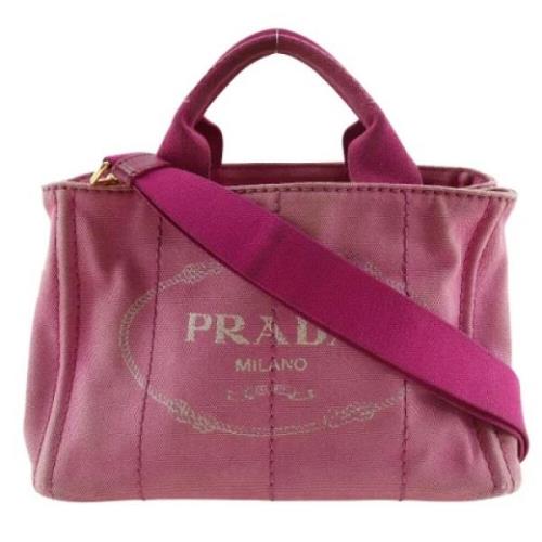 Pre-owned Canvas prada-bags