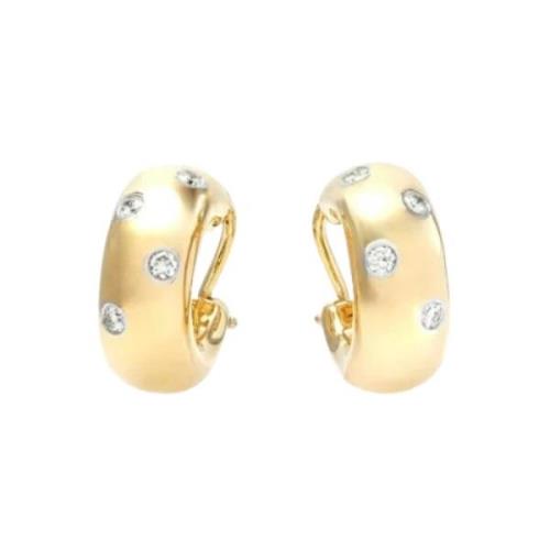 Pre-owned Yellow Gold earrings