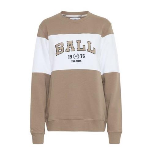 J. Montana Sweatshirt i Mokka