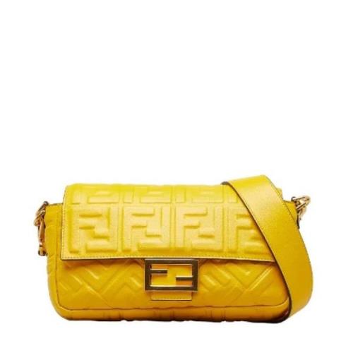 Pre-owned Leather fendi-bags