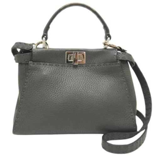 Pre-owned Leather fendi-bags