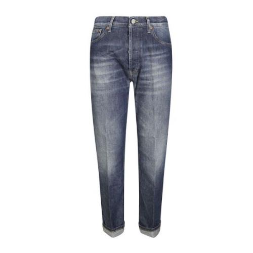 Klassiske Straight Denim Jeans