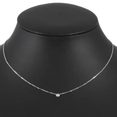 Pre-owned White Gold necklaces