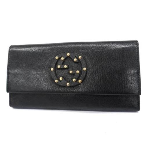 Pre-owned Leather wallets