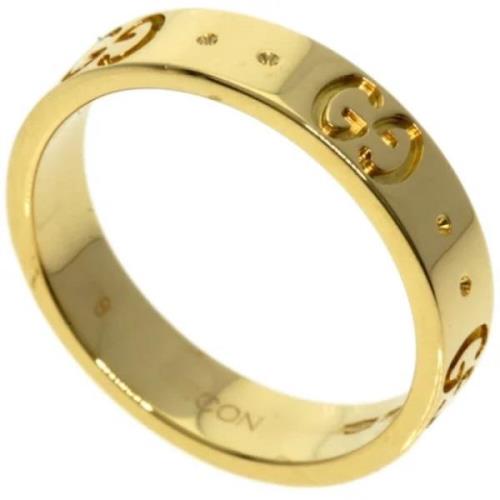 Pre-owned Yellow Gold rings