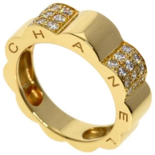 Pre-owned Yellow Gold chanel-jewelry