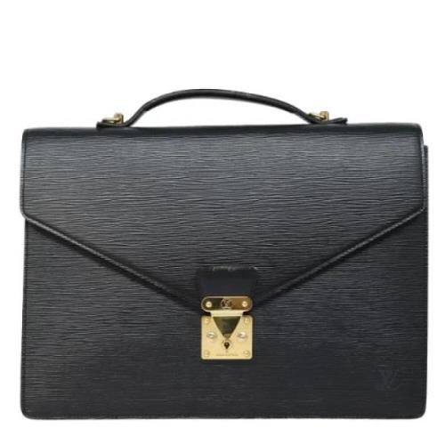 Pre-owned Leather briefcases