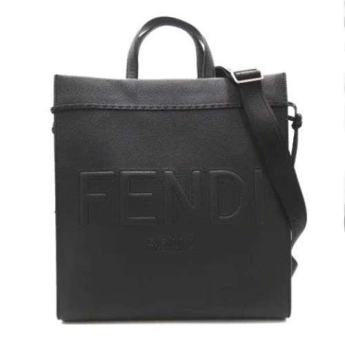 Pre-owned Leather fendi-bags