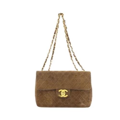 Pre-owned Suede chanel-bags