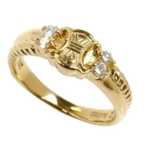 Pre-owned Yellow Gold rings