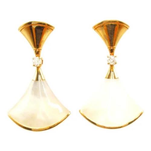 Pre-owned Yellow Gold earrings