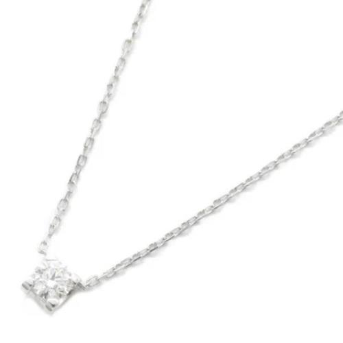 Pre-owned White Gold necklaces