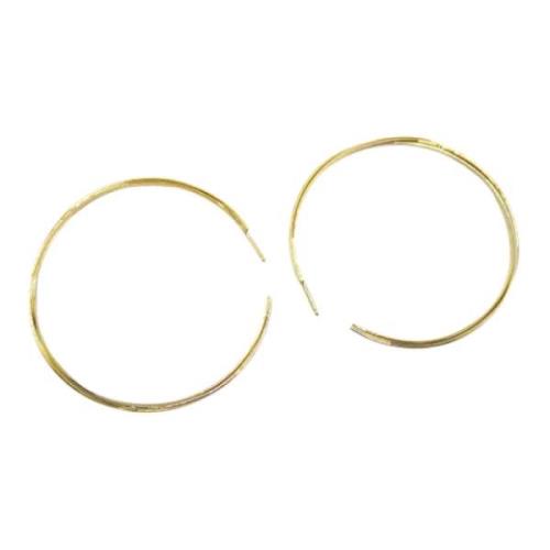 Pre-owned Yellow Gold earrings