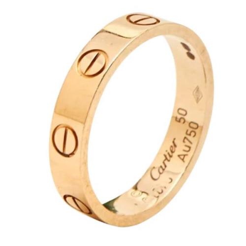 Pre-owned Yellow Gold rings