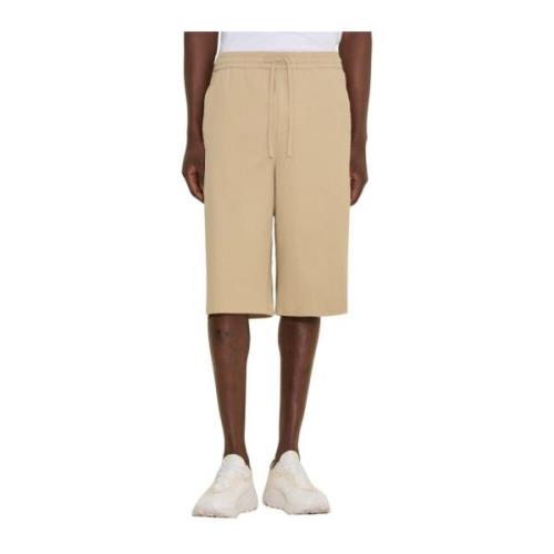 Beige Ripstop Cargo Shorts