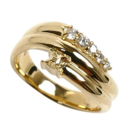 Pre-owned Yellow Gold rings