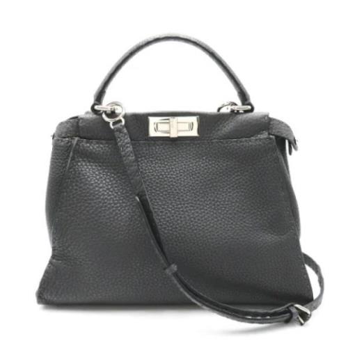 Pre-owned Leather fendi-bags