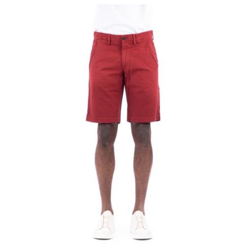 Rød Bermuda Shorts Washington Modell