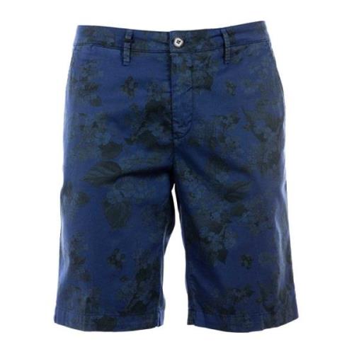 Menns Bermuda Shorts Blomstertrykk