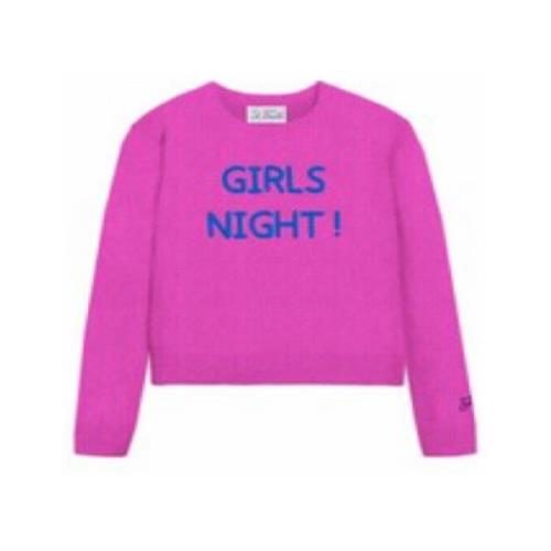 Cashmere Crewneck Sweater Girls Night