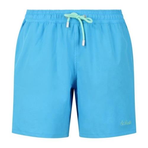 Stretch Swimshort med Logo Broderi