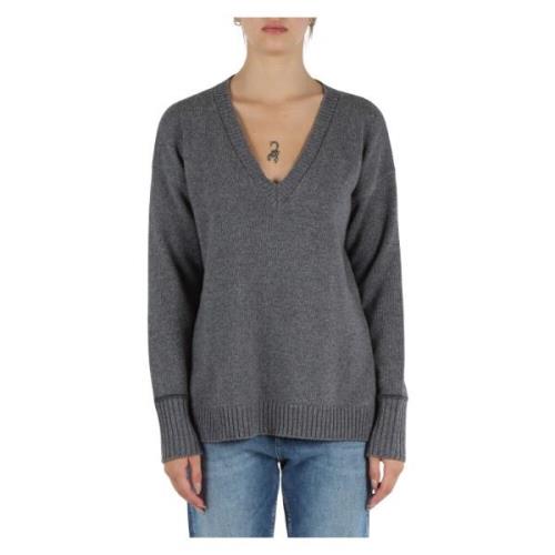 V-hals Cashmere Merino Sweater