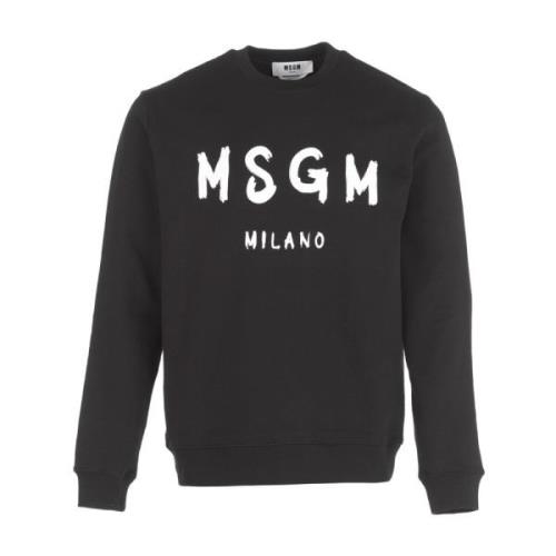 Svarte Msgm Sweaters