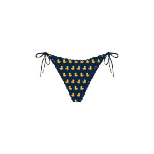 Brasiliansk Duck Print Bikini Bunn