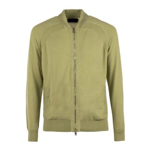 Herresweatshirt Bombwave Sage/Brun