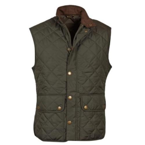 Sage Green Ermeløs Puffer Vest