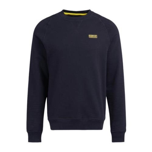 Svart Logo Crew Neck Genser