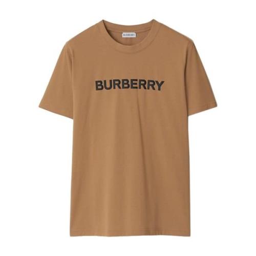 Beige T-skjorter og Polos med Print