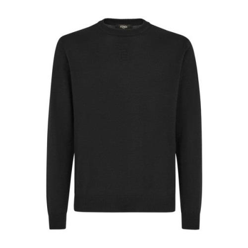 Sort Ull Crew-Neck Pullover Sweater