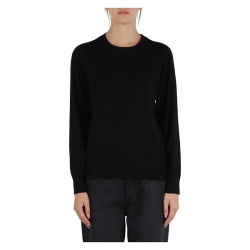 Brodert Ullblanding Crewneck Genser