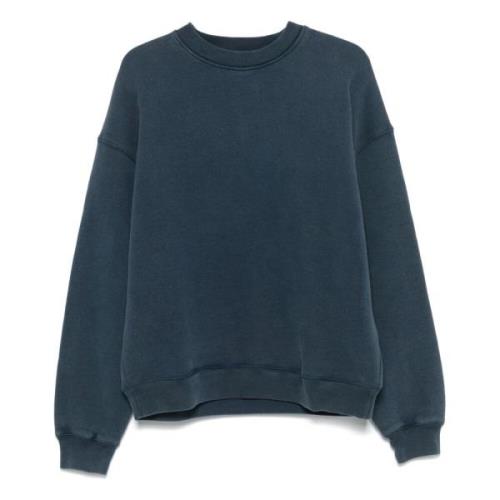 Blå Sweatshirt Typo Sweater