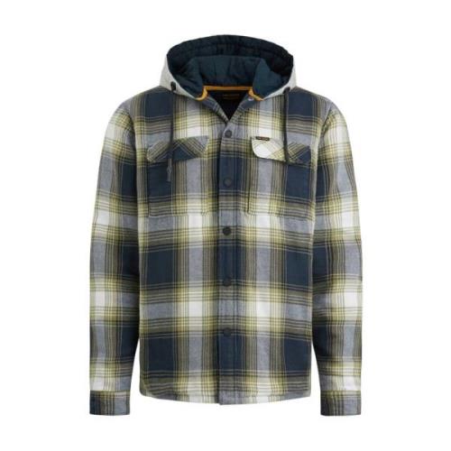 Rutete Flanell Overshirt Langarmet Skjorte