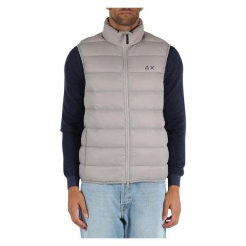 Pakbar Puffer Vest med Logoprint