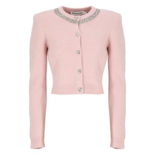 Rosa Strass Cardigan Genser