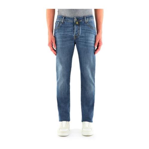 Blå Denim Jeans